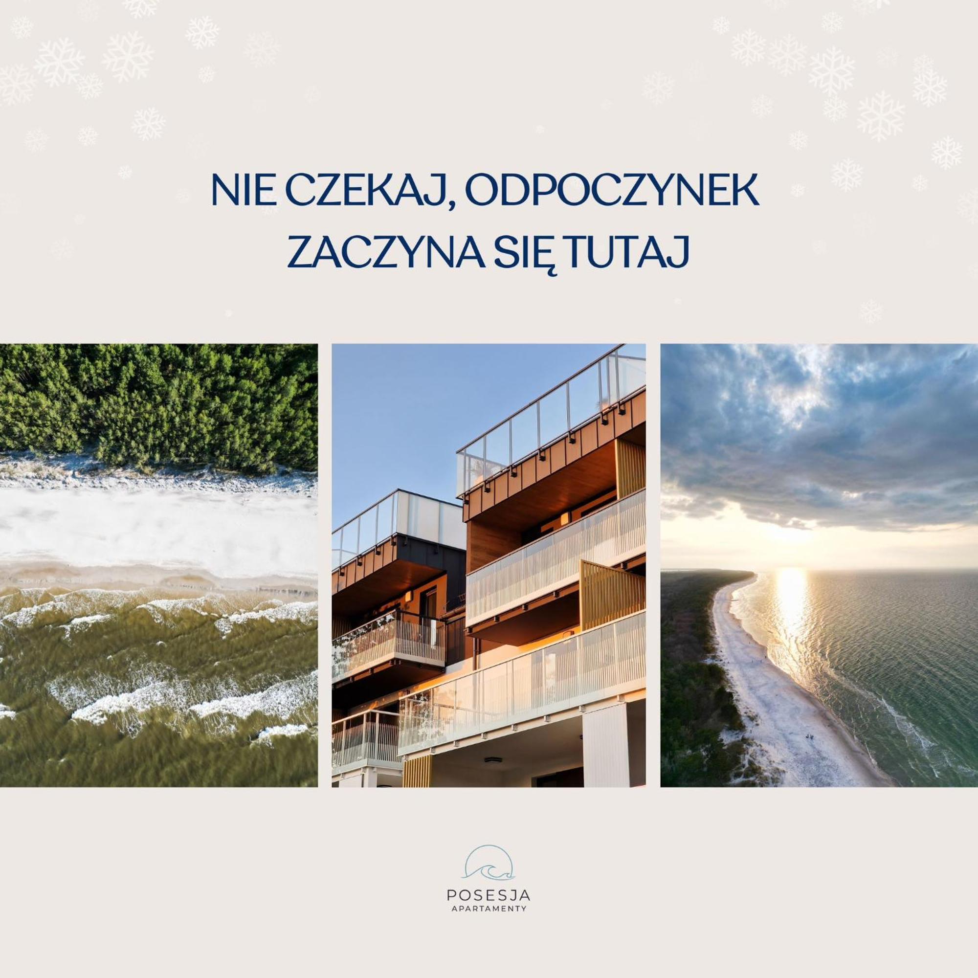 Posesja Apartamenty & Spa - Posesja Plazowa 4A II Grzybowo  Buitenkant foto